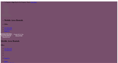 Desktop Screenshot of mobilealrentals.com